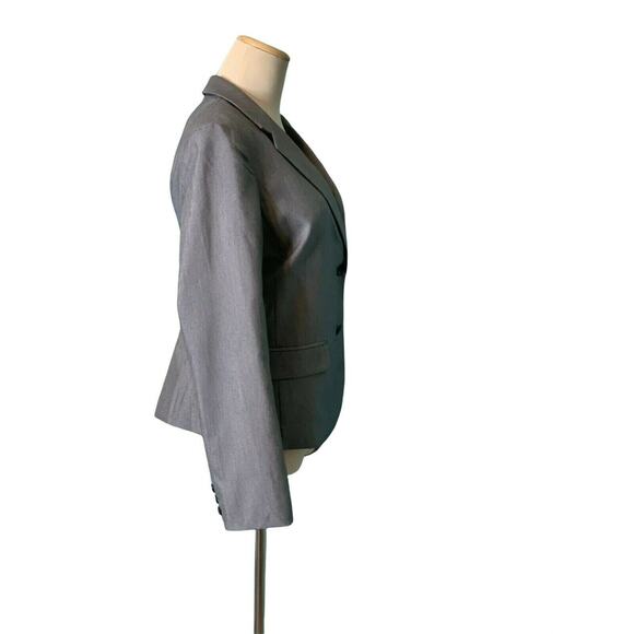 Gap Silver Career Preppy Blazer Sz 10 - Picture 8 of 10